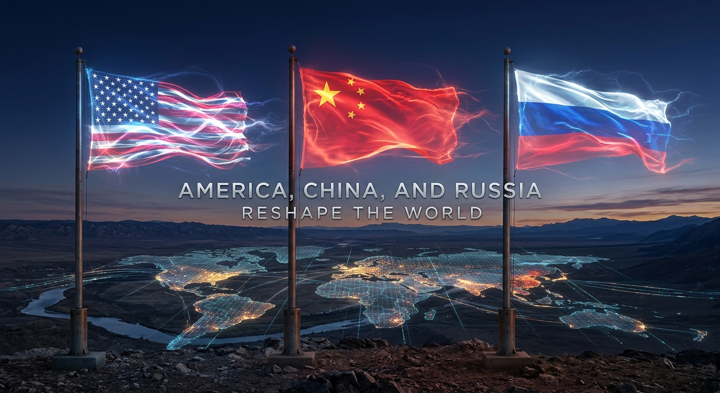 America, China and Russia reshape the world